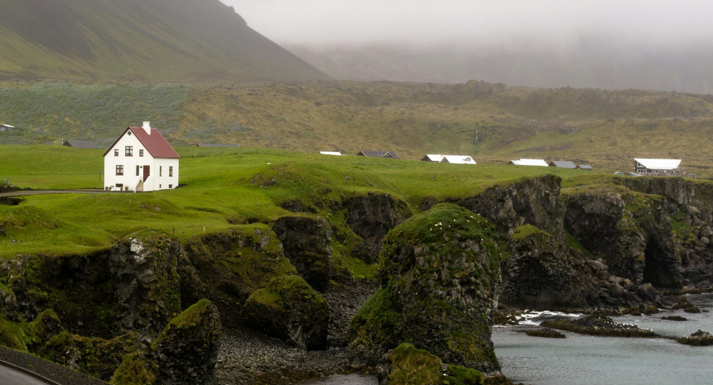 Open landscape on the Snæfellsnes Peninsula in western Iceland
