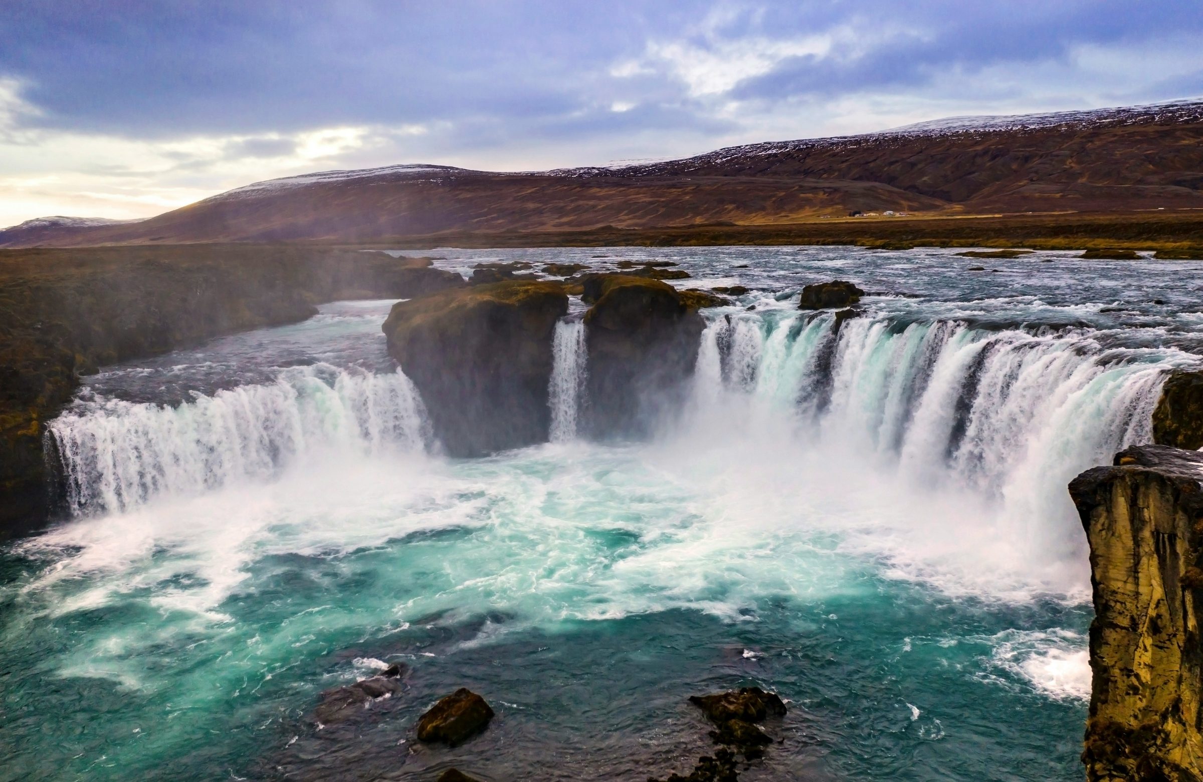 Goðafoss waterfall in North Iceland