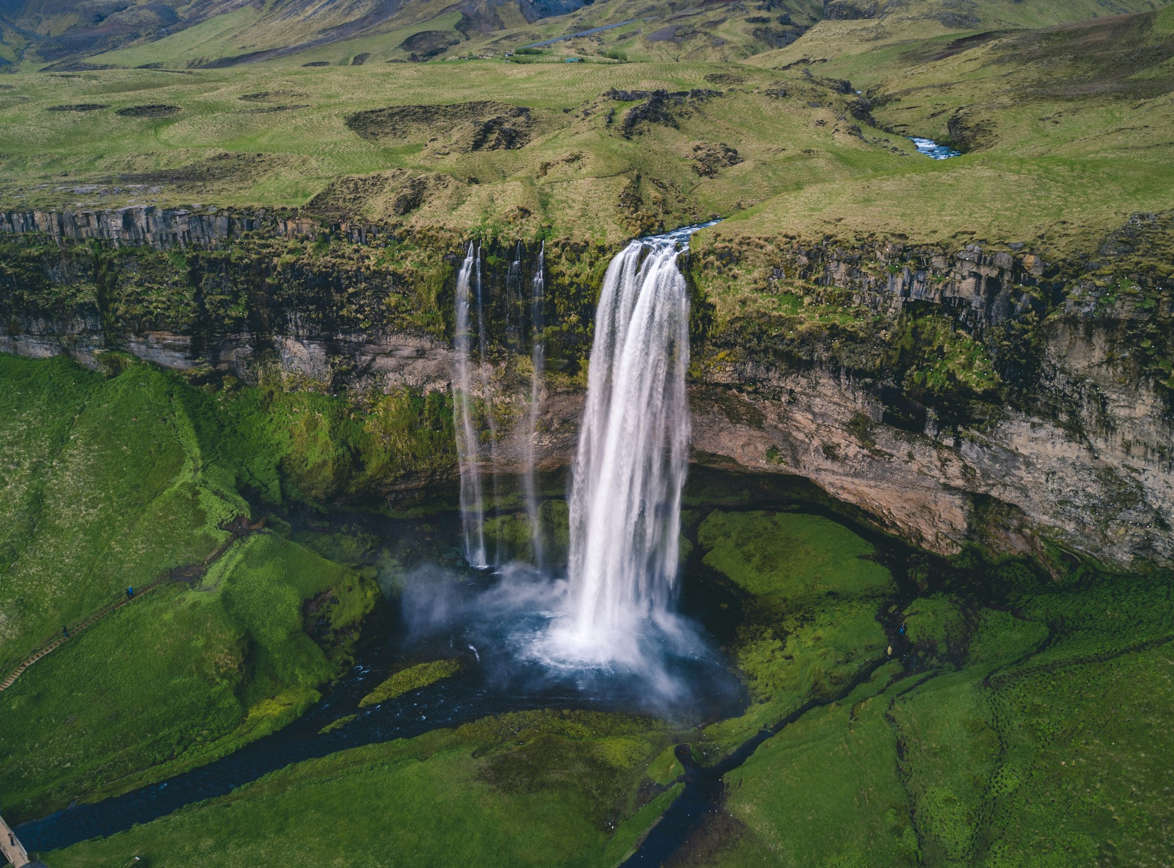 Seljalandsfoss waterfall South Coast Iceland