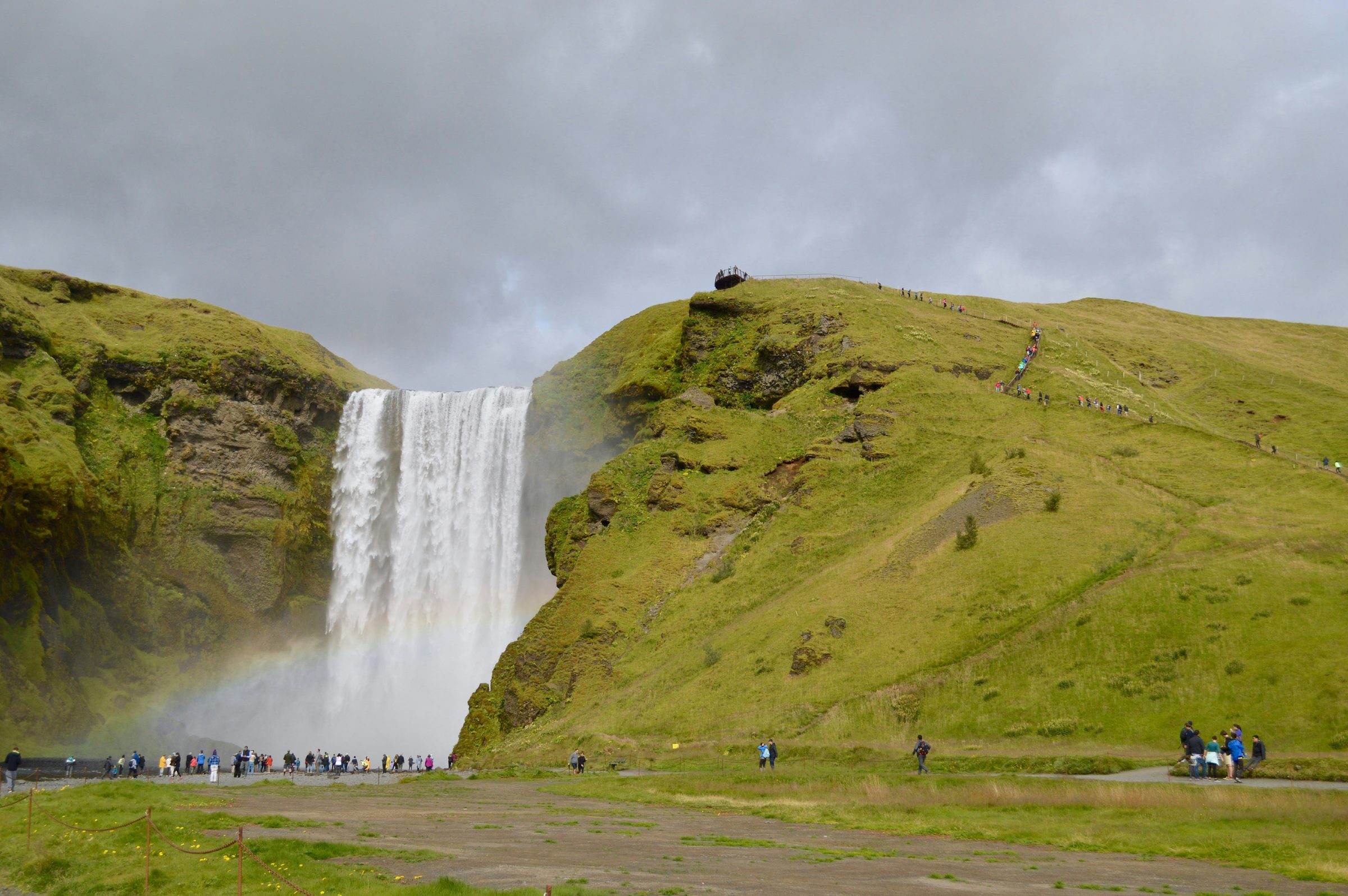 Skógafoss waterfall in Iceland