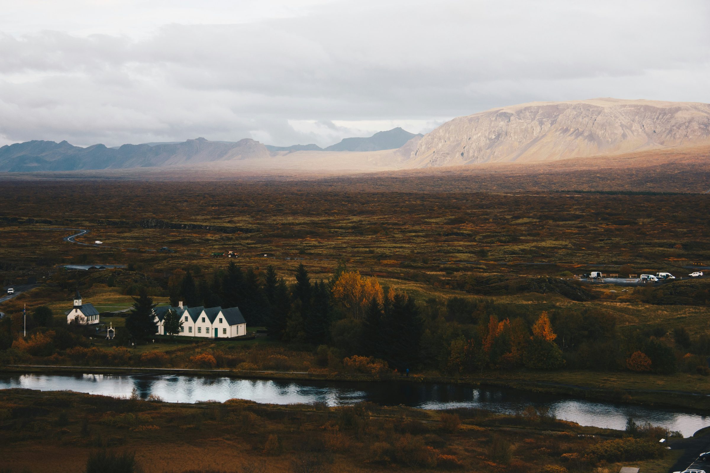 Þingvellir National Park rift valley Iceland
